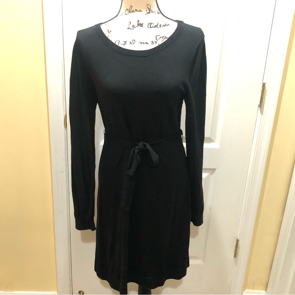 Liz Lange Black Sweater Maternity Dress- $15